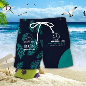 Mercedes-AMG PETRONAS F1 Team Aloha Shirt