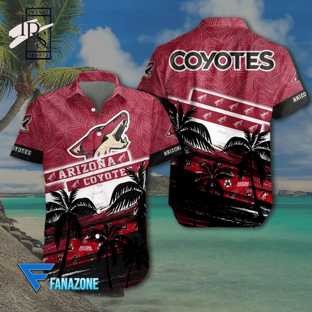 Arizona Coyotes NHL Summer Hawaii Shirt And Tshirt Custom Aloha Shirt -  Trendy Aloha