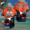 NHL Detroit Red Wings Coconut Tree Beach Aloha Shirt