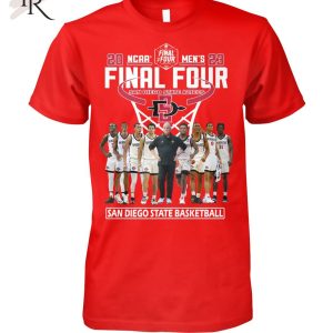 NCAA Men’s Final Tour 2023 San Diego State Aztecs Basketball T-Shirt – Limited Edition