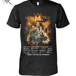 The Mummy Signature Thank You For The Memories T-Shirt – Limited Edition