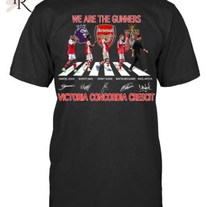 We Are The Gunners Victoria Concordia Crescit T-Shirt – Limited Edition