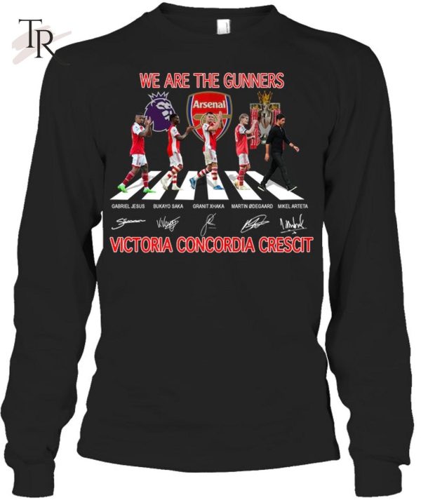 We Are The Gunners Victoria Concordia Crescit T-Shirt – Limited Edition