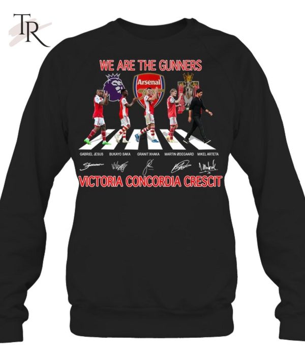 We Are The Gunners Victoria Concordia Crescit T-Shirt – Limited Edition