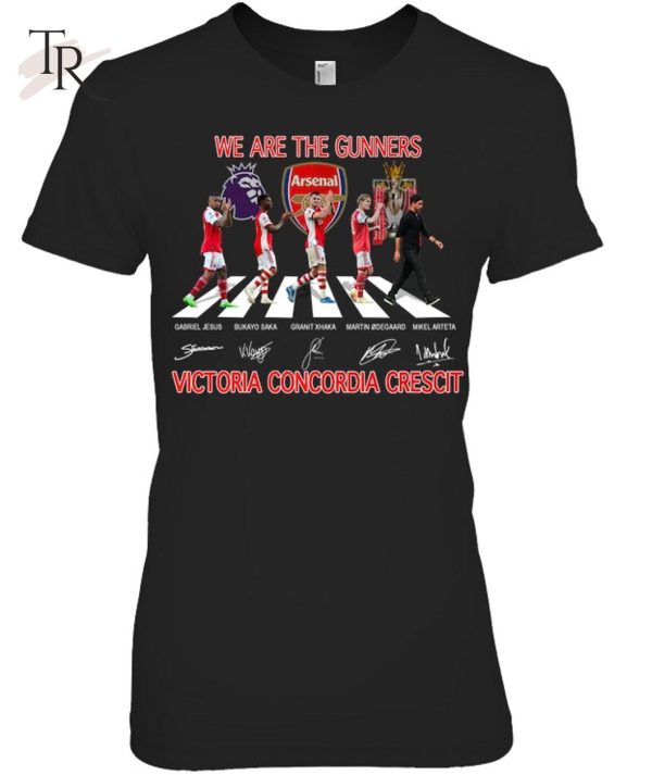 We Are The Gunners Victoria Concordia Crescit T-Shirt – Limited Edition