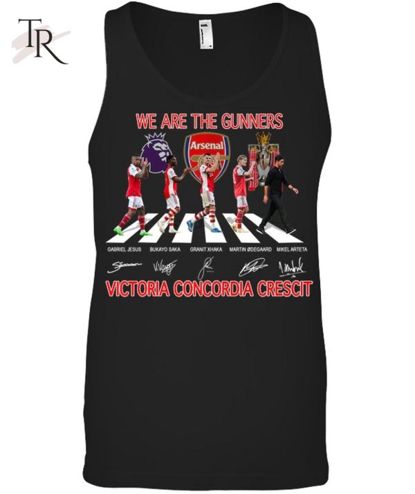 We Are The Gunners Victoria Concordia Crescit T-Shirt – Limited Edition