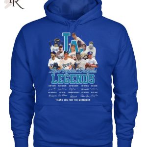 MLB Los Angeles Dodgers Legends Thank You For The Memories T-Shirt – Limited Edition