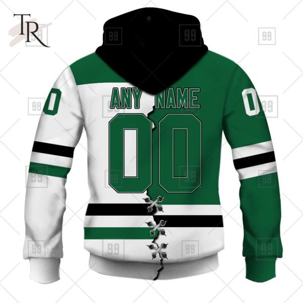 Custom Name And Number NHL Dallas Stars Mix Jersey 2023 Tshirt