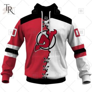 Custom Name And Number NHL New Jersey Devils Mix Jersey 2023 Tshirt