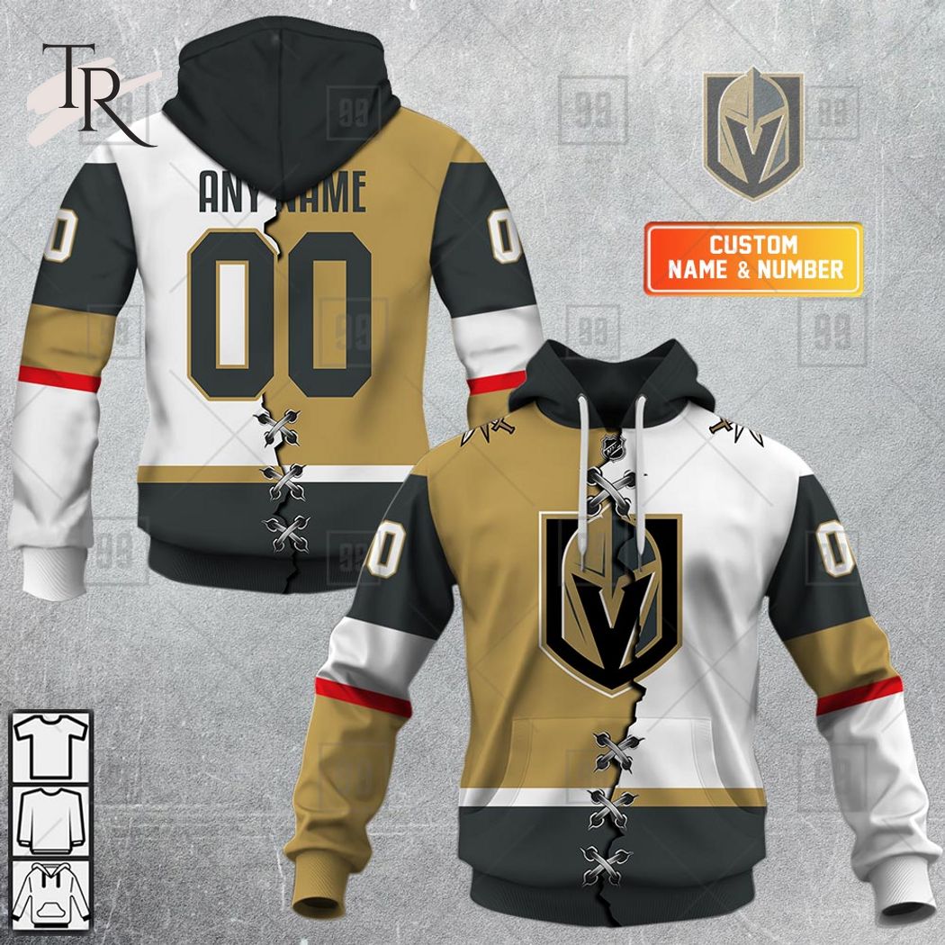 Vegas Golden Knights Personalized NHL Gradient All Over Print