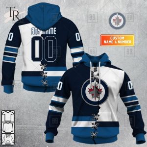 Custom Name And Number NHL Winnipeg Jets Mix Jersey 2023 Tshirt