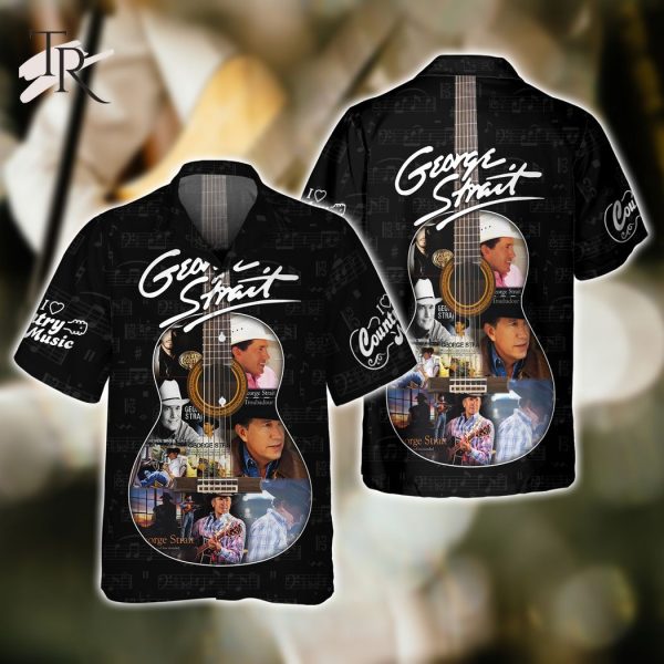 George Strait Guitar 3D Shirts