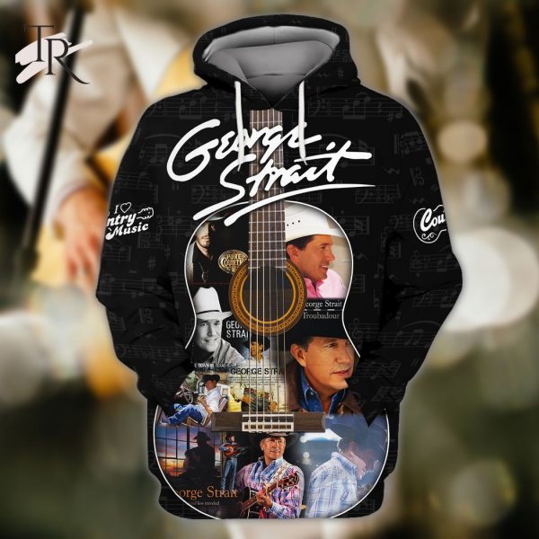 George Strait Guitar 3D Shirts