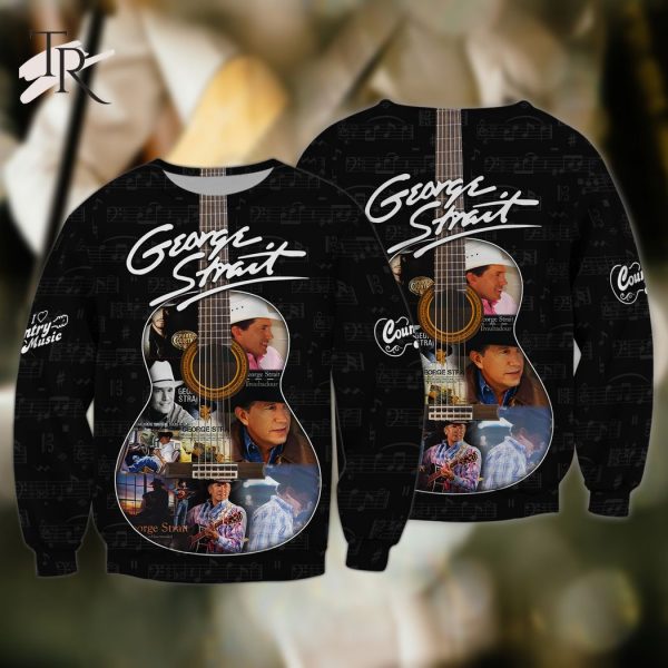 George Strait Guitar 3D Shirts