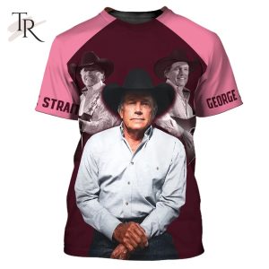 George Strait I Cross My Heart Pink 3D Shirts