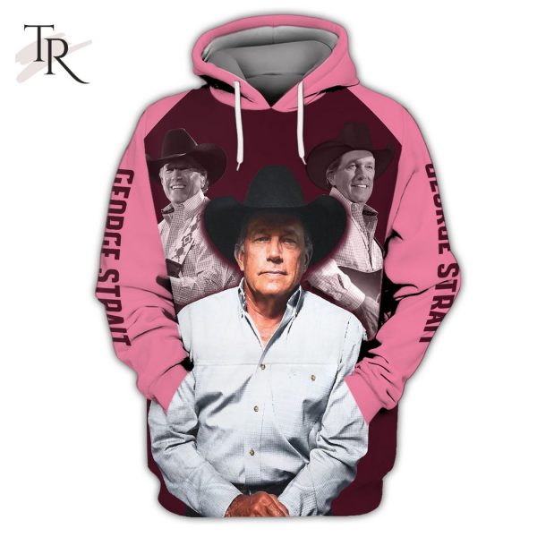 George Strait I Cross My Heart Pink 3D Shirts