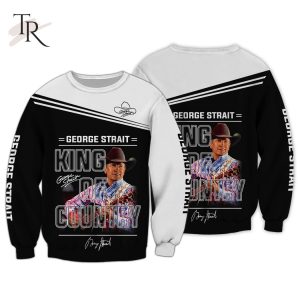 George Strait King of Country Music 3D Shirts