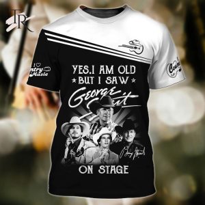 George Strait Old Guitar 3D Shirts