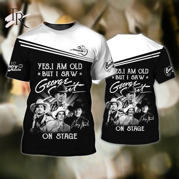 George Strait Old Guitar 3D Shirts