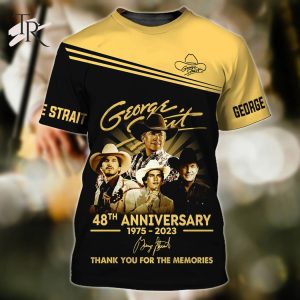George Strait Thank You Country Music 3D Shirts