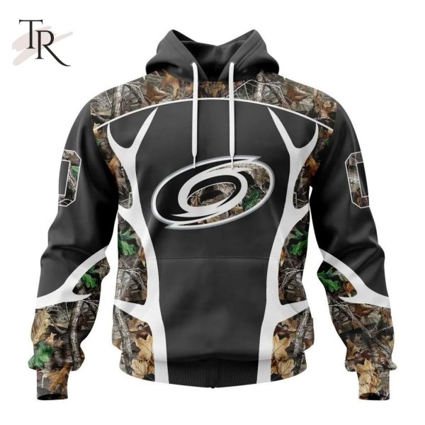 Personalized NHL Carolina Hurricanes Special Camo Hunting Design Tshirts