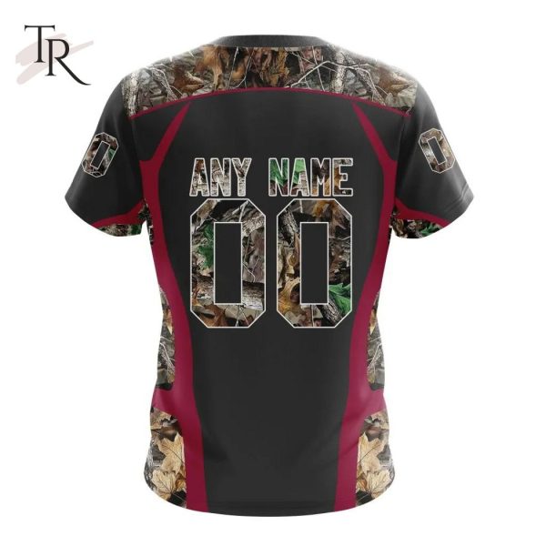 Personalized NHL Colorado Avalanche Special Camo Hunting Design Tshirts