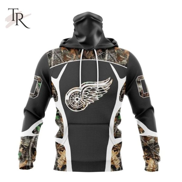 Personalized NHL Detroit Red Wings Special Camo Hunting Design Tshirts