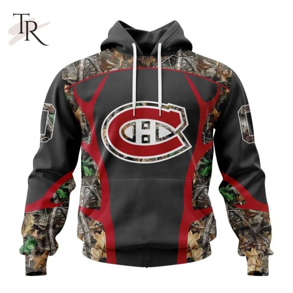 Personalized NHL Montreal Canadiens Special Camo Hunting Design Tshirts
