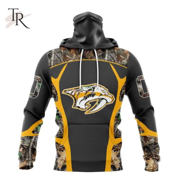 Personalized NHL Nashville Predators Special Camo Hunting Design Tshirts