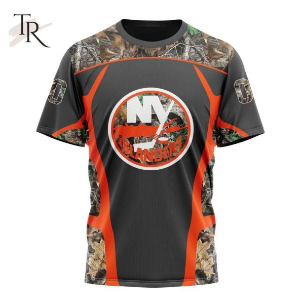 Personalized NHL New York Islanders Special Camo Hunting Design Tshirts