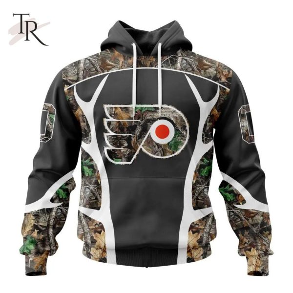 Personalized NHL Philadelphia Flyers Special Camo Hunting Design Tshirts