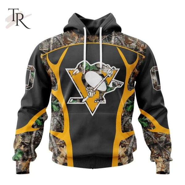 Personalized NHL Pittsburgh Penguins Special Camo Hunting Design Tshirts