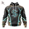 Personalized NHL San Jose Sharks Special Camo Hunting Design Tshirts