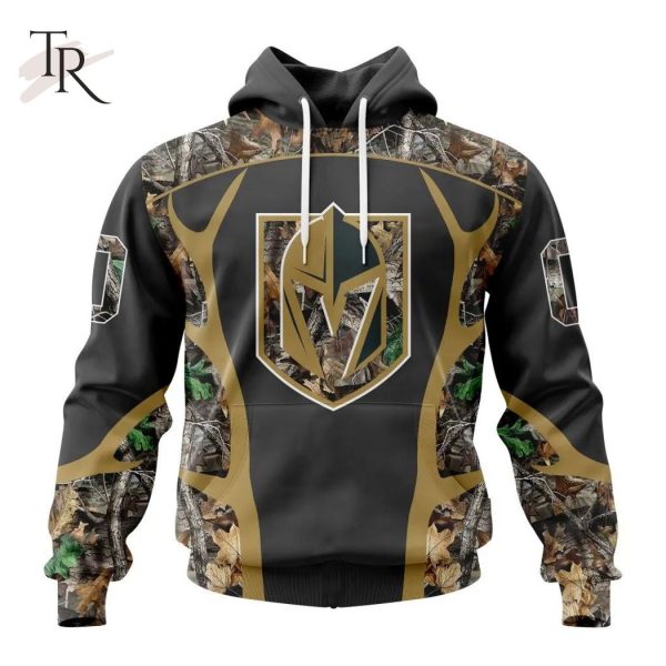 Personalized NHL Vegas Golden Knights Special Camo Hunting Design Tshirts