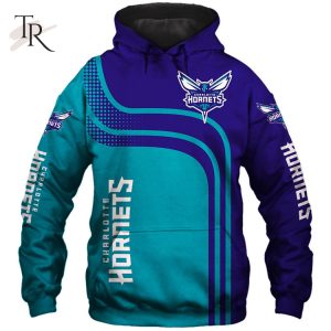 Charlotte Hornets Hoodie 3D Cheap Basketball Sweatshirt For Fans Nba Hoodie