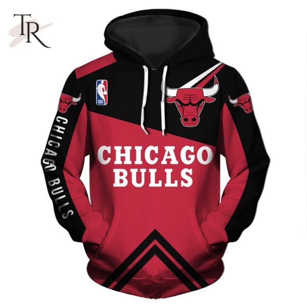 Chicago Bulls Hoodie 3D Cheap Basketball Sweatshirt For Fans Nba Hoodie