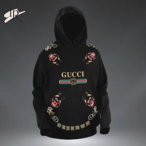Gucci Black Hoodie Luxury Brand Clothing Clothes Outfit For Men Women Luxury Hoodie Outfit For Fall Outfit