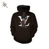 Louis Vuitton Brown Hoodie Luxury Brand Clothing Clothes Outfit For Men Women Luxury Hoodie Outfit For Fall Outfit