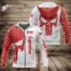 Louis Vuitton Supreme Red Black Luxury Brand Hoodie For Men Women Luxury Hoodie Outfit For Fall Outfit