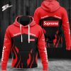 Louis Vuitton Supreme Punisher Skull Luxury Brand Zipper Hoodie For Men Women Luxury Hoodie Outfit For Fall Outfit
