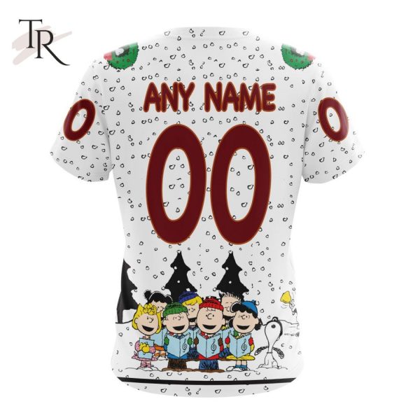 Personalized NHL Arizona Coyotes Special Peanuts Design T-Shirt