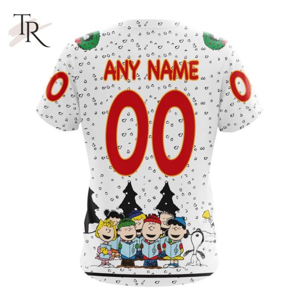 Personalized NHL Calgary Flames Special Peanuts Design T-Shirt