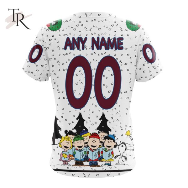 Personalized NHL Colorado Avalanche Special Peanuts Design T-Shirt