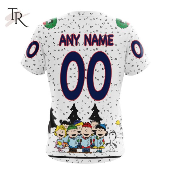 Personalized NHL Columbus Blue Jackets Special Peanuts Design T-Shirt