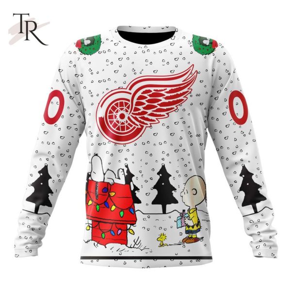 Personalized NHL Detroit Red Wings Special Peanuts Design T-Shirt