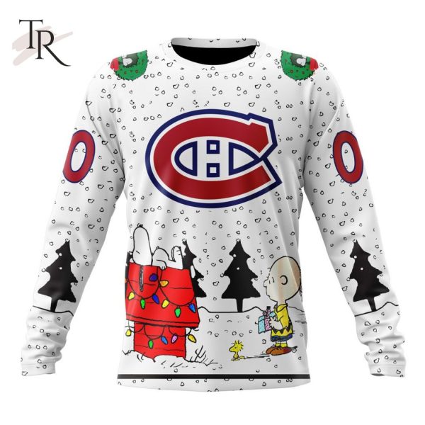 Personalized NHL Montreal Canadiens Special Peanuts Design T-Shirt