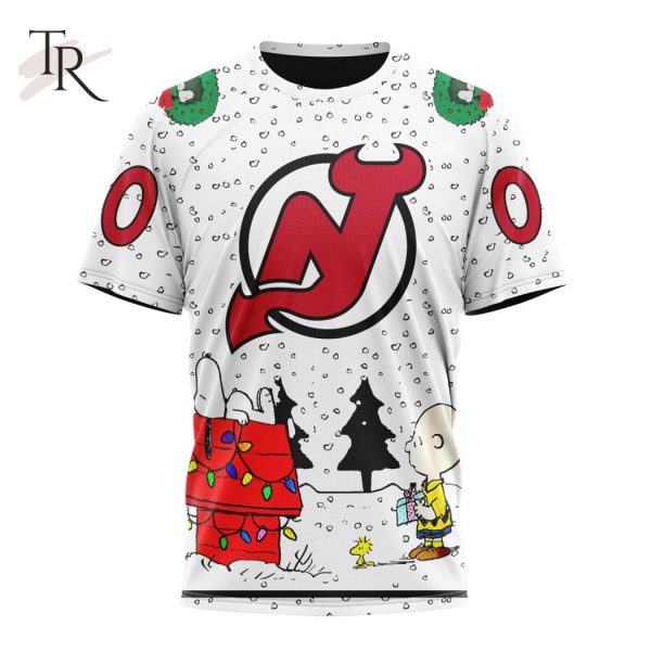 Personalized NHL New Jersey Devils Special Peanuts Design T-Shirt