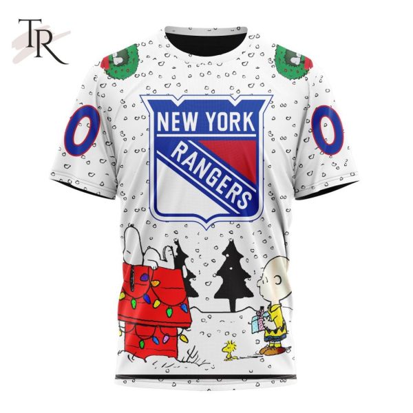 Personalized NHL New York Rangers Special Peanuts Design T-Shirt