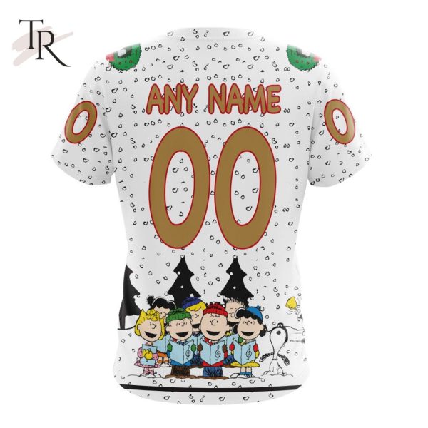 Personalized NHL Ottawa Senators Special Peanuts Design T-Shirt
