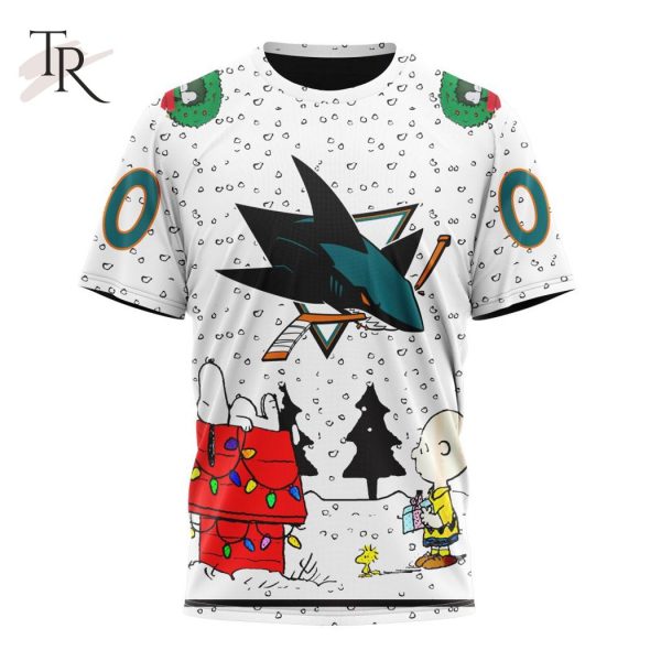 Personalized NHL San Jose Sharks Special Peanuts Design T-Shirt